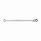 Nylox Burr-Rx Wheel Brush, Composite, 8 in Brush Dia, 7/8 in Face W, 2 in Arbor Hole, Crimped/Round Filame 86128 - alternate 1